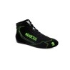 Sparco Slalom ZWART/FLUO GROEN