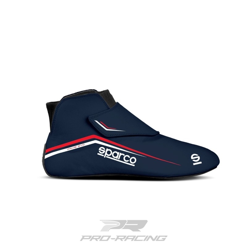 Sparco Prime Evo DONKERBLAUW/ROOD