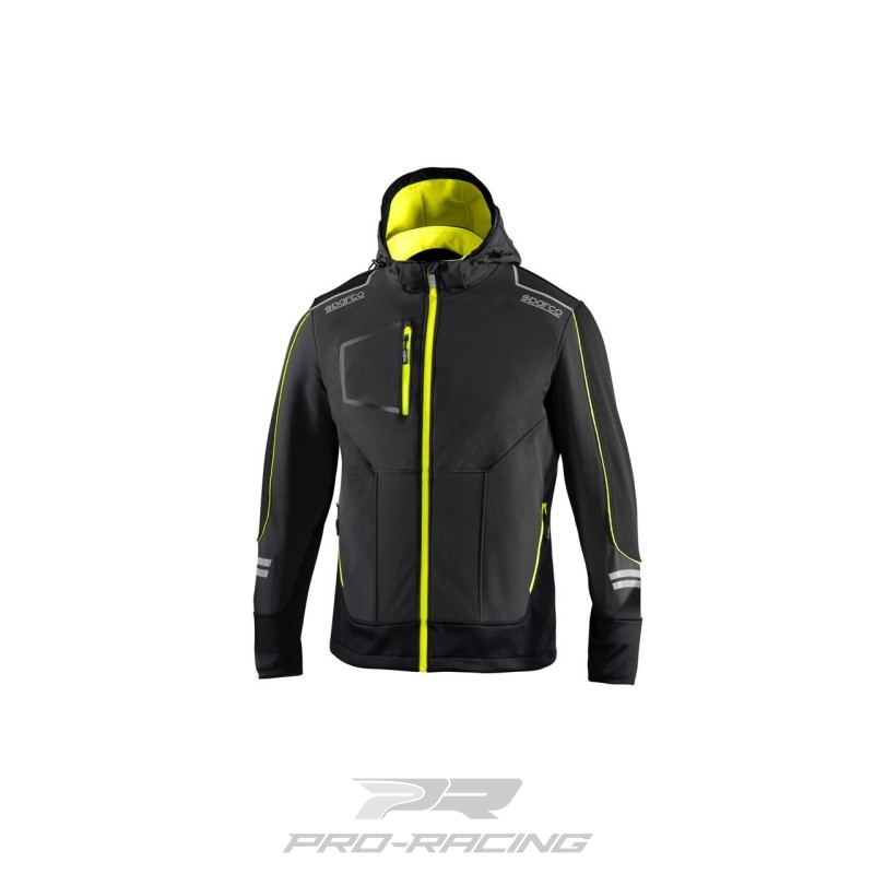Sparco Tech Soft Shell GRIJS/GEEL