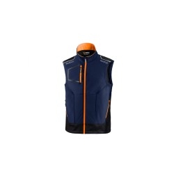 Sparco Tech Light Vest DONKERBLAUW/ORANJE