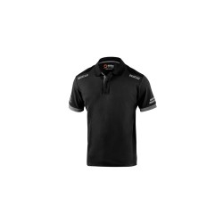 Sparco Tech Polo ZWART/GRIJS