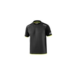 Sparco Tech T-Shirt GRIJS/GEEL