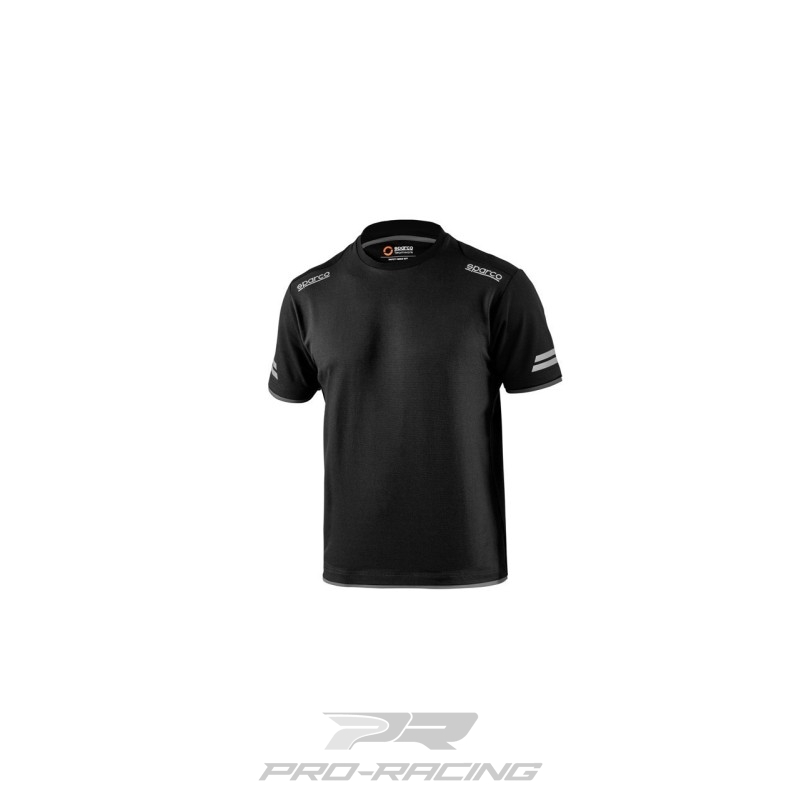 Sparco Tech T-Shirt ZWART/GRIJS Sparco Tech T-Shirt ZWART/GRIJS