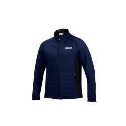 Sparco Soft Shell DONKERBLAUW/ZWART