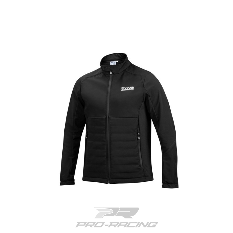 Sparco Soft Shell ZWART