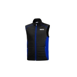 Sparco Bodywarmer ZWART/BLAUW
