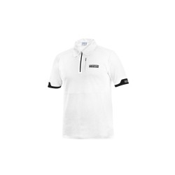 Sparco Polo Zip WIT
