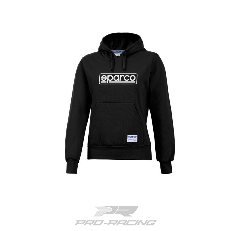 Sparco Lady Frame Hoodie ZWART