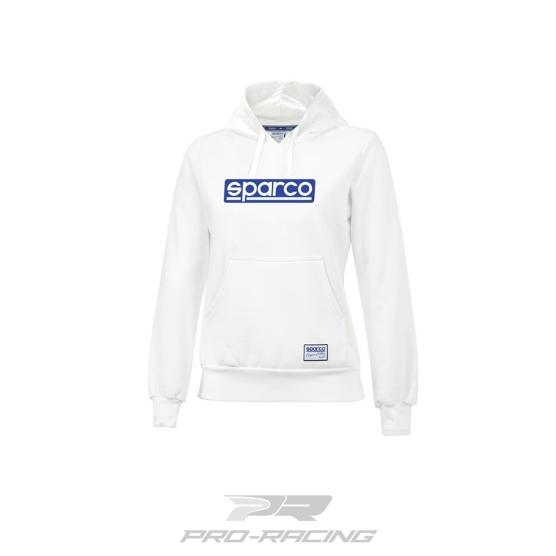 Sparco Original Lady Hoodie WIT