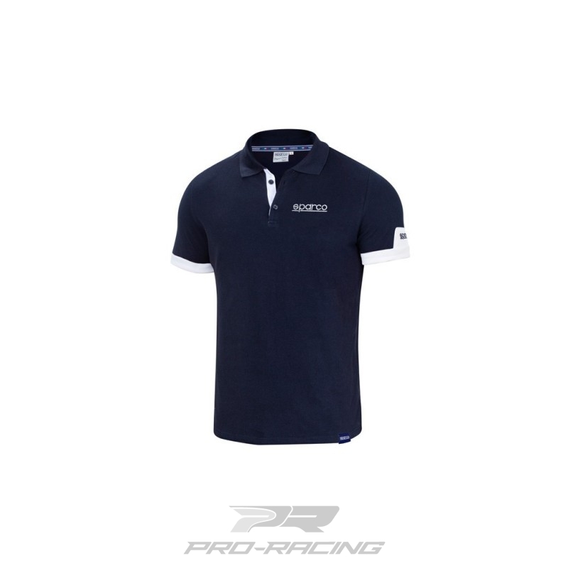 Sparco Polo Corporate DONKERBLAUW