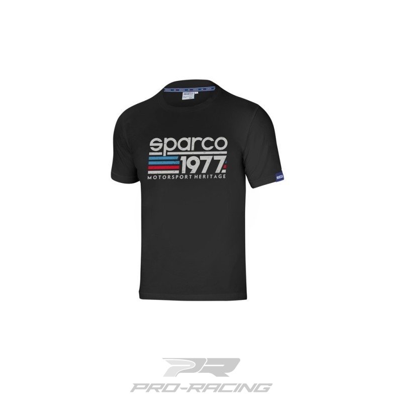 Sparco 1977 T-Shirt ZWART