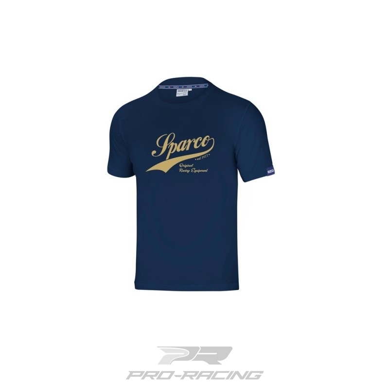 Sparco Vintage T-Shirt DONKERBLAUW