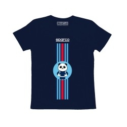 Sparco Stripes Design T-shirt voor kinderen DONKERBLAUW