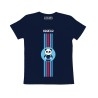 Sparco Stripes Design T-shirt voor kinderen DONKERBLAUW Sparco Stripes Design T-shirt voor kinderen DONKERBLAUW