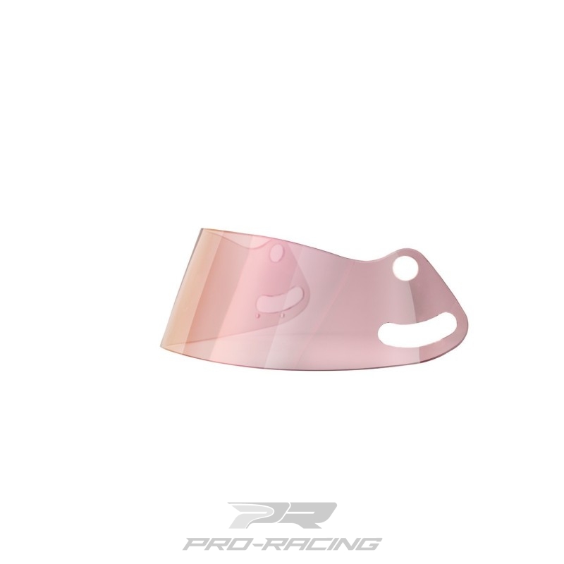 Stilo kort vizier voor open face helm ROOD