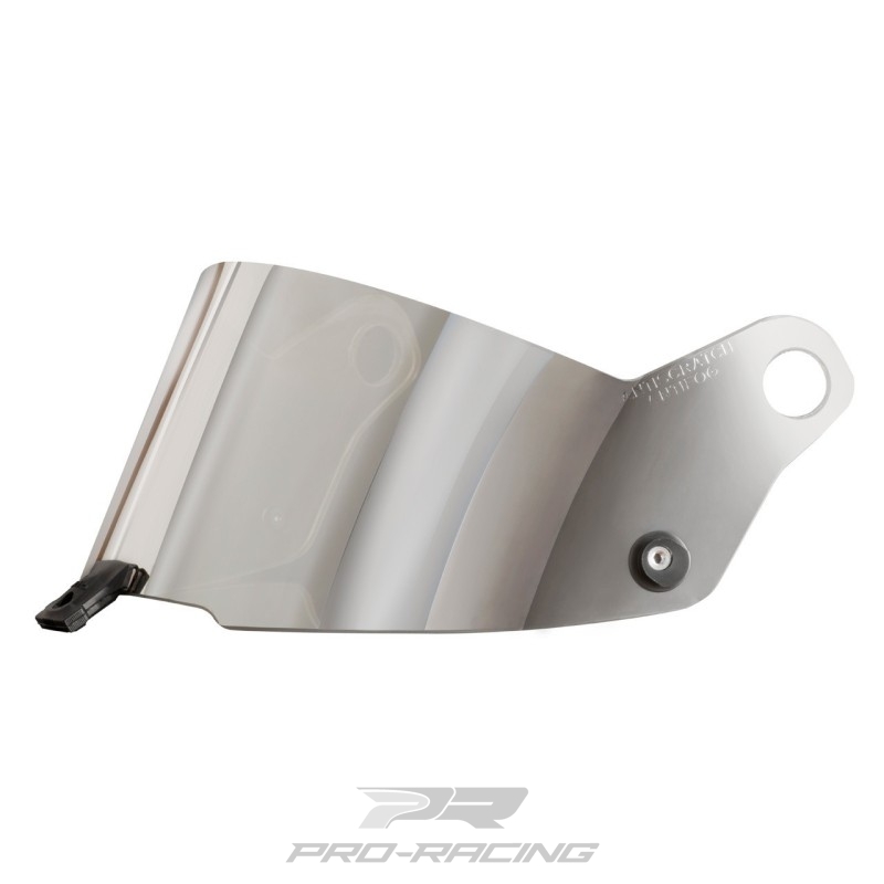 Stilo ST5 lang spiegelvizier ZILVER DONKER