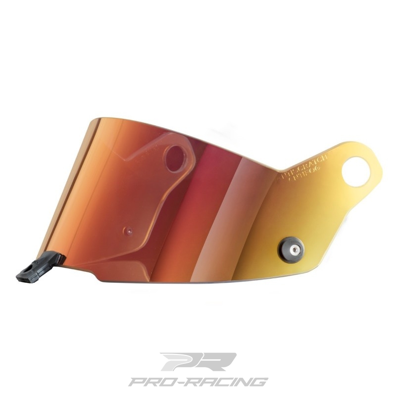 Stilo ST5 lang spiegelvizier ROOD DONKER