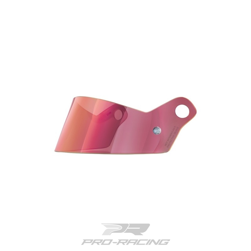 Stilo ST5 kort spiegelvizier ROOD MEDIUM