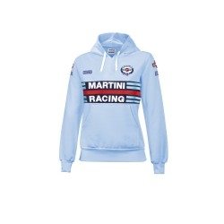 Sparco Hoodie Lady Martini Racing LICHTBLAUW