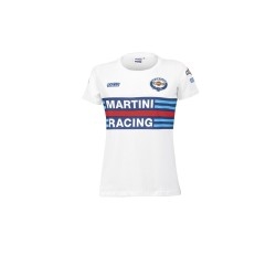 Sparco T-shirt Lady Replica Martini Racing WIT