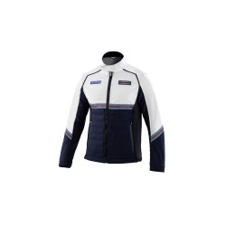 Sparco Soft Shell Martini Racing DONKERBLAUW/WIT