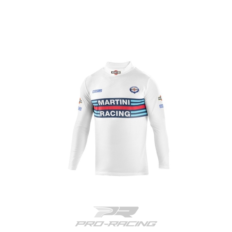 Sparco Shirt Long Sleeves Replica Martini Racing WIT