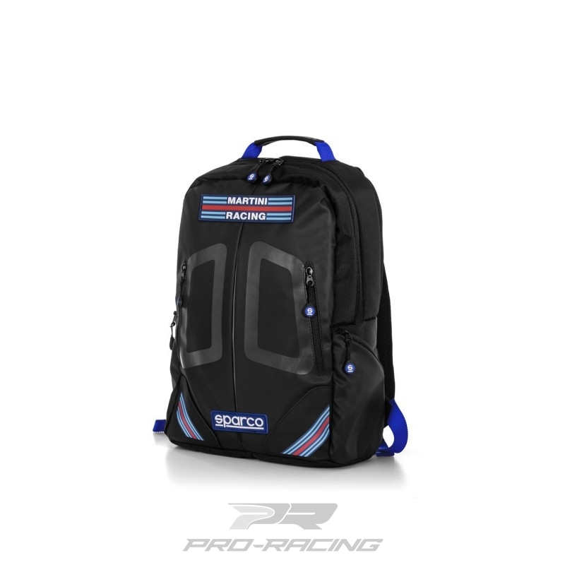 Sparco Stage rugtas Martini Racing ZWART/BLAUW
