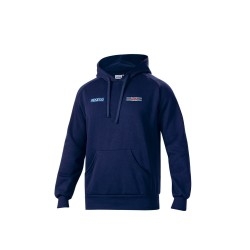 Sparco Hoodie Big Stripes Martini Racing DONKERBLAUW