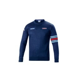Sparco Cotton Crewneck Sweatshirt Martini Racing DONKERBLAUW