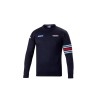Sparco Wool Crewneck Sweatshirt Martini Racing DONKERBLAUW