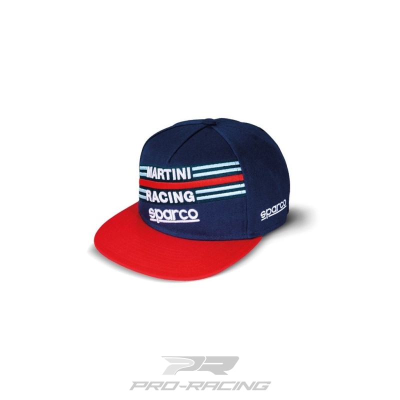 Sparco Flat Visor Pet Martini Racing