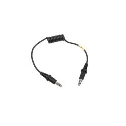 Stilo kabel voor Stilo helm naar Peltor / Nexus (kort)