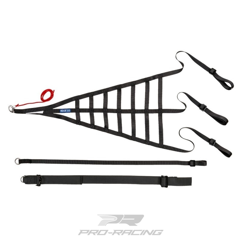 Sparco Racing Net type 1 ZWART