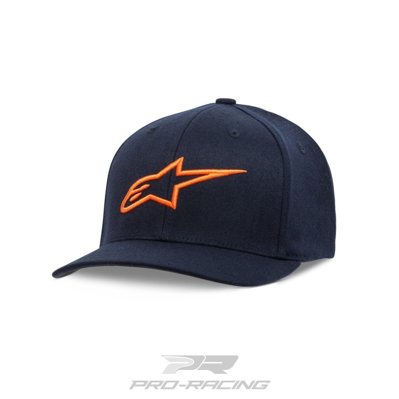 Alpinestars Curve pet DONKERBLAUW/ORANJE