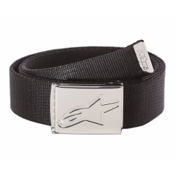 Alpinestars Web riem ZWART/CHROOM