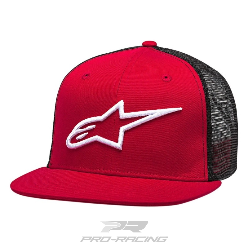 Alpinestars Corp Trucker pet ROOD/ZWART