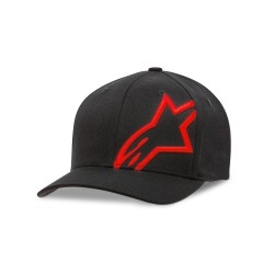 Alpinestars Corp Shift Flexfit pet ZWART/ROOD
