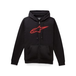 Alpinestars Ageless II Zip Hoodie ZWART/ROOD