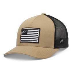 Alpinestars Flag Snapback pet ZAND/ZWART