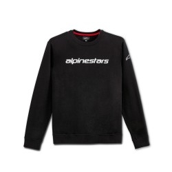 Alpinestars Linear Crew Fleece ZWART/WIT