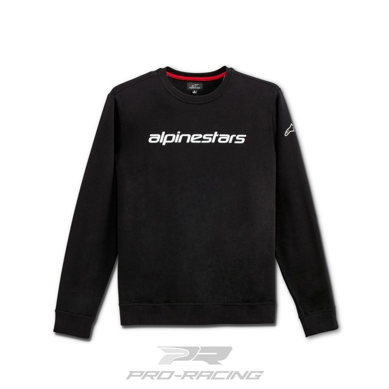 Alpinestars Linear Crew Fleece ZWART/WIT