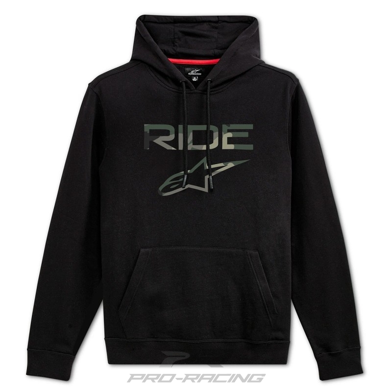 Alpinestars Ride 2.0 Camo hoodie ZWART