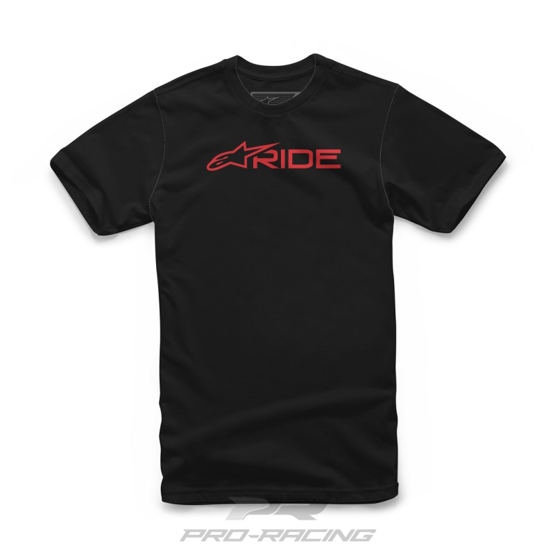 Alpinestars Ride 3.0 shirt ZWART/ROOD