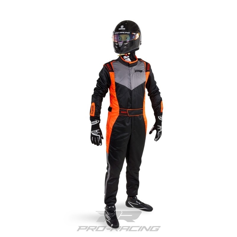 Sparco Pole Position Pro-Racing edition ZWART/GRIJS/ORANJE