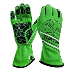 Tuatara Dominator Nomex kart- en sim handschoenen GROEN