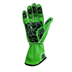 Tuatara Dominator Nomex kart- en sim handschoenen GROEN