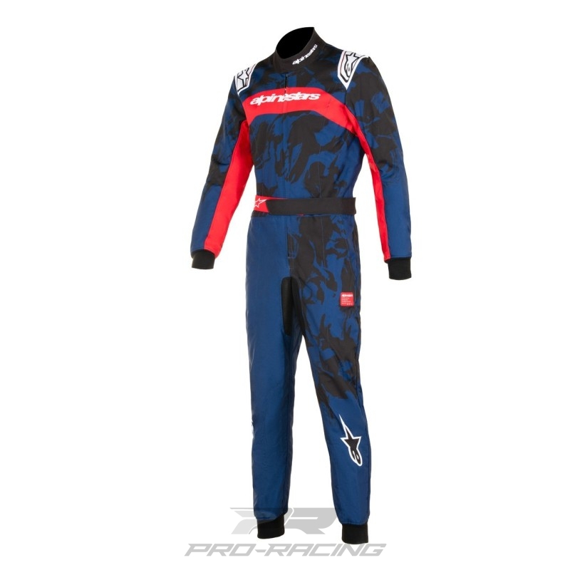 Alpinestars KMX-9 v3 Graphic 5 DONKERBLAUW/ROOD