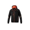 Sparco Tech Hooded Full Zip ZWART/ORANJE