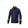 Sparco Tech Full Zip DONKERBLAUW/ORANJE
