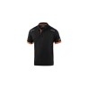 Sparco Tech Polo ZWART/ORANJE